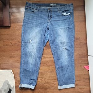 Gap boyfriend fit coupe Capri jeans 18